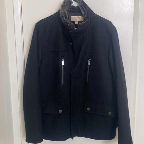 Michael Kors pea coat large mens - Picture 1 of 7
